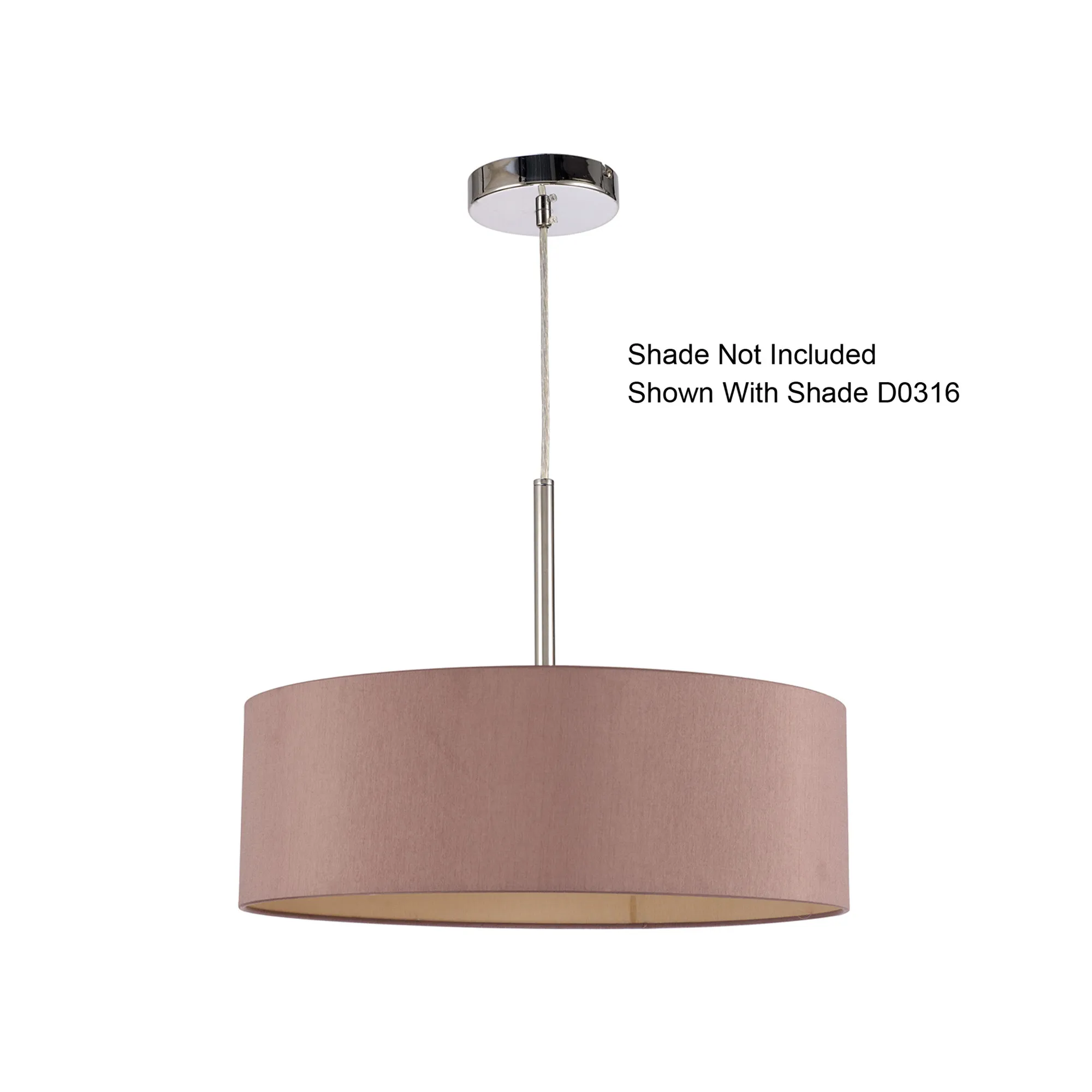 Baymont Pendant 3 Light Polished Chrome D0339  Deco Baymont PC